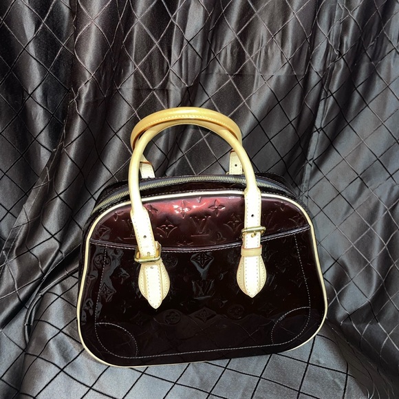 Louis Vuitton Monogram Vernis Amarante Summit Bowling Bag - Picture 3 of 5